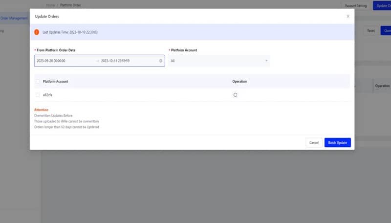Seamless Order Syncing