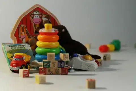 Quality inspection and testing process for toys before import and distribution.