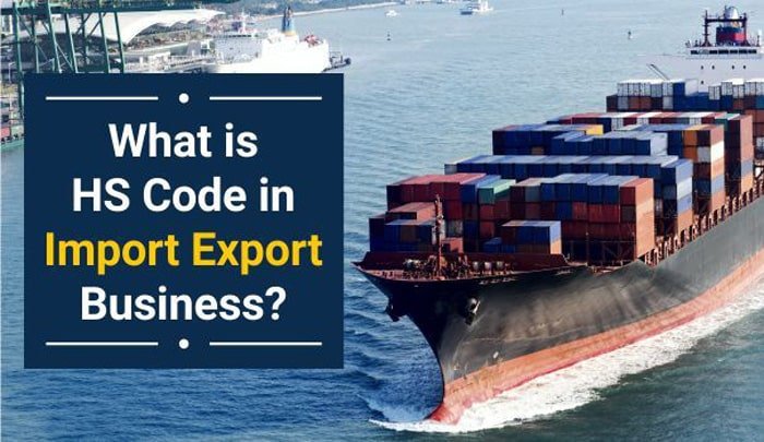 A cargo ship loaded with colorful containers sails on the water, illustrating the importance of HS codes in import export business logistics.