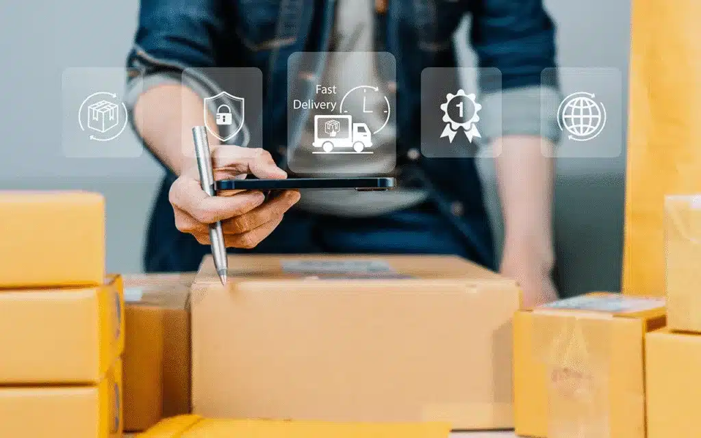 Ecommerce fulfillment efficiency supported by real time tracking and automated order processing