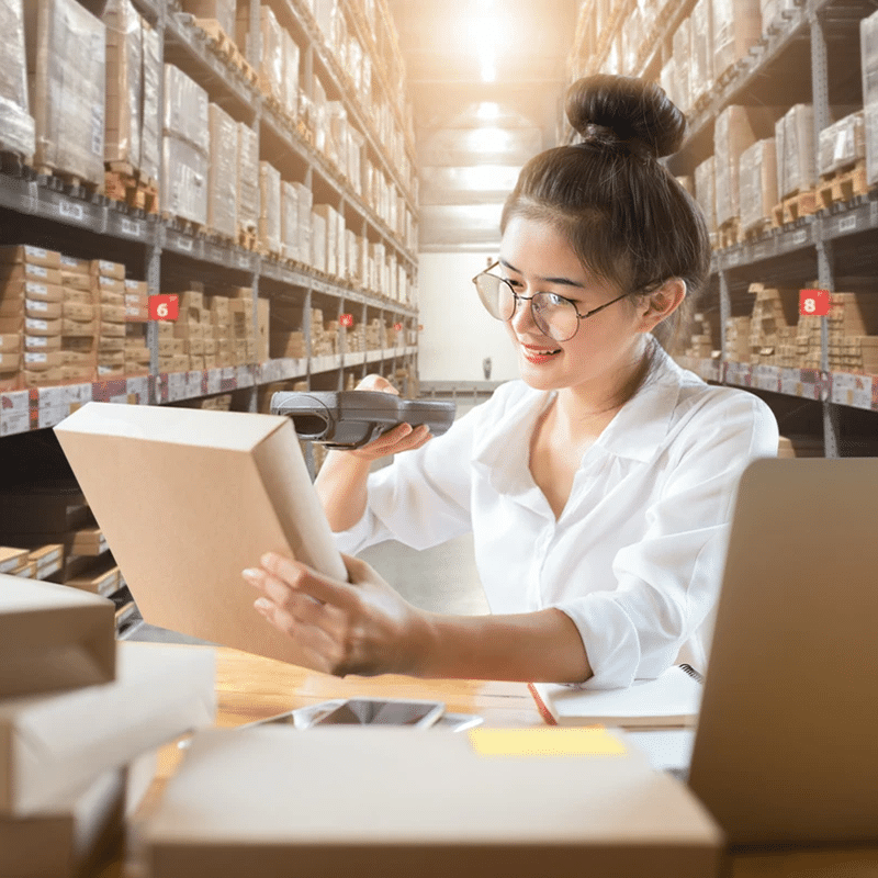 Digital order integration system syncing eCommerce data for B2B fulfillment processing in China.