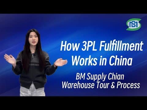 How 3PL fulfillment works in China at BM Supply Chain, showing real warehouse operations and order fulfillment process