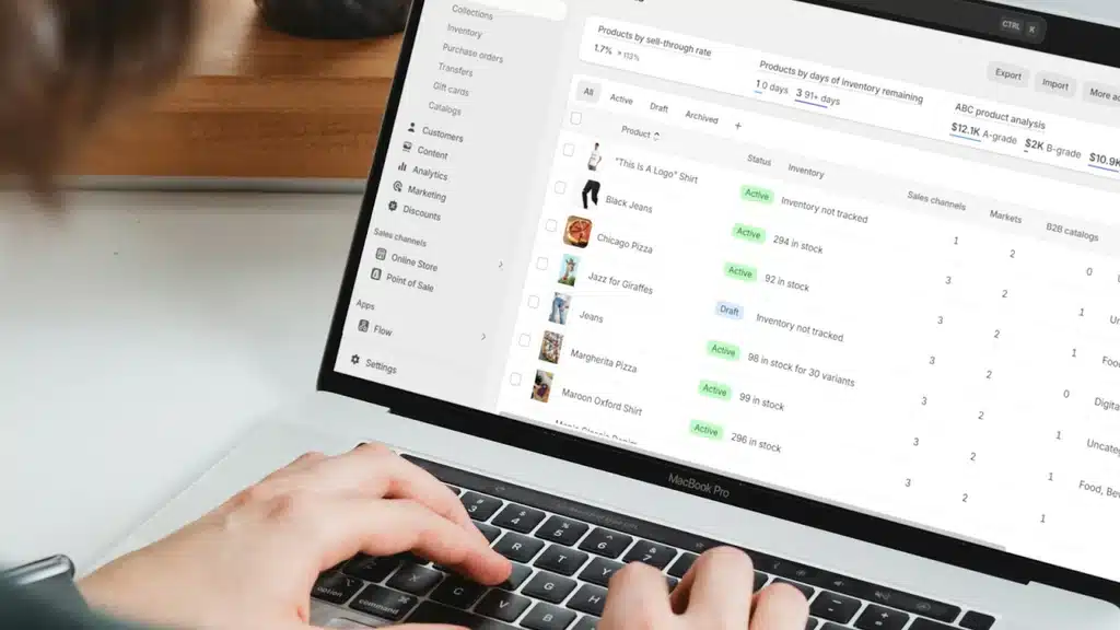 Shopify order management for ecommerce sellers using BM Supply Chain fulfillment services
