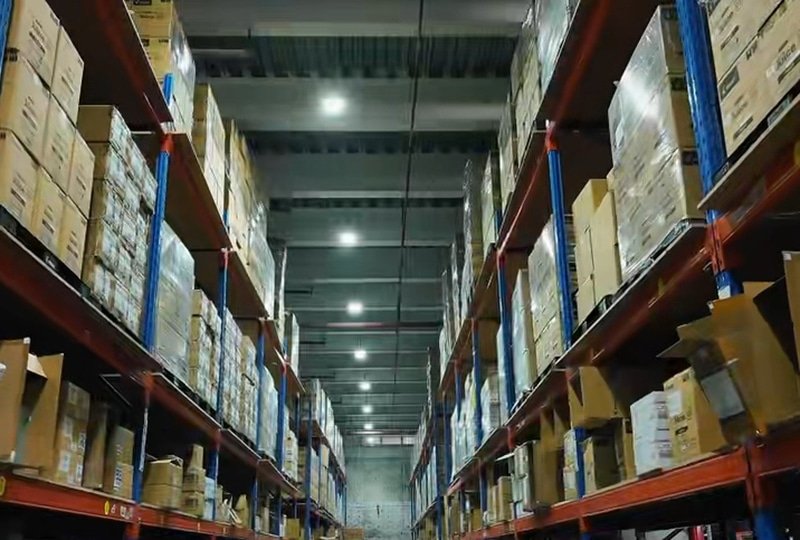yiwu warehouse storage facility with high racks and organized inventory for ecommerce fulfillment