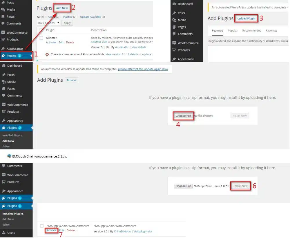 Step 2 - Activate the Plugin in WordPress