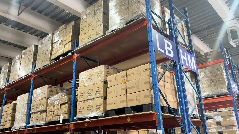 Warehouse staff managing inventory as part of professional 3PL warehousing services and eCommerce fulfillment operations